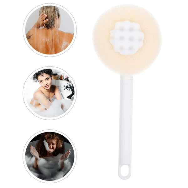 Bath Brush Sponge Adaptive Shower Brushes Exfoliating Back Scrubber