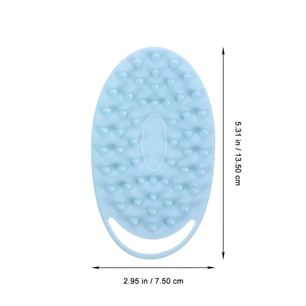 2 Pcs Bath Brush Soft Body Scrubber Man Skin Exfoliator Exfoliating Back