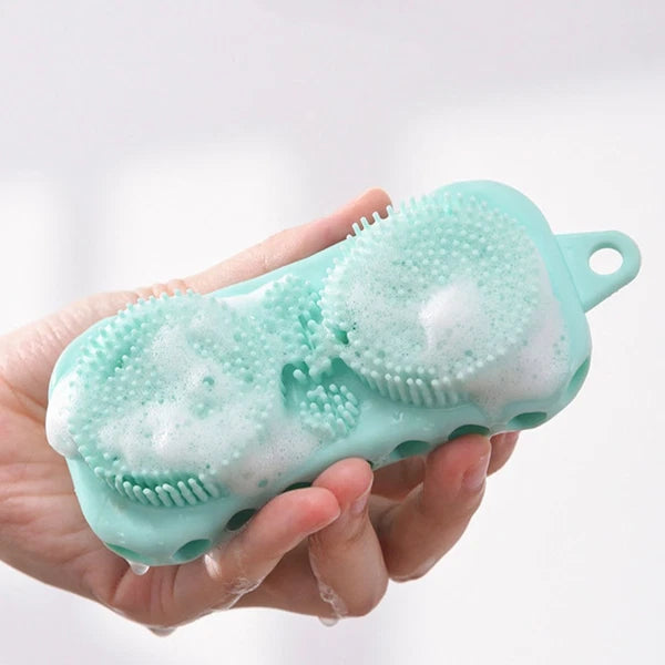 2 Pcs Shampoo Brush Massager Bath Brushes Baby Tool