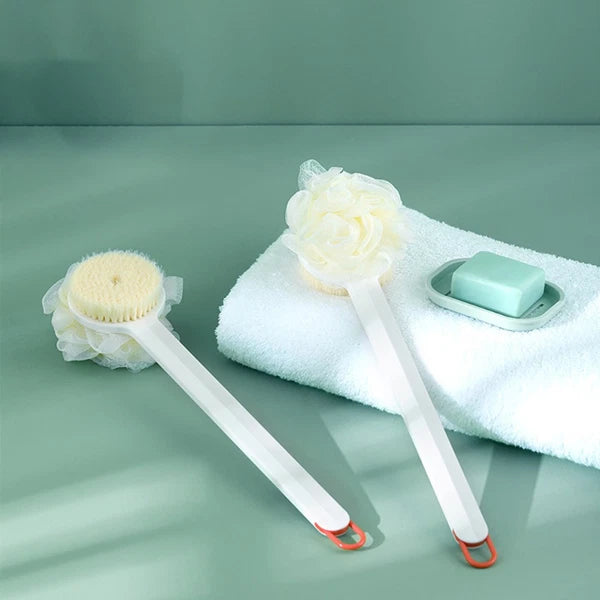 Long Handle Mud Brush Practical Massage Multipurpose Bath Back Scrubber