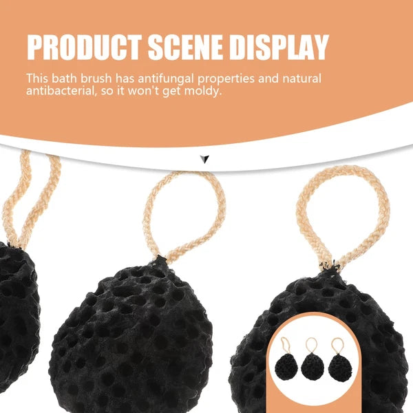 2 PCS Sponge Bath Wipe Exfoliating Shower Body Scrubber