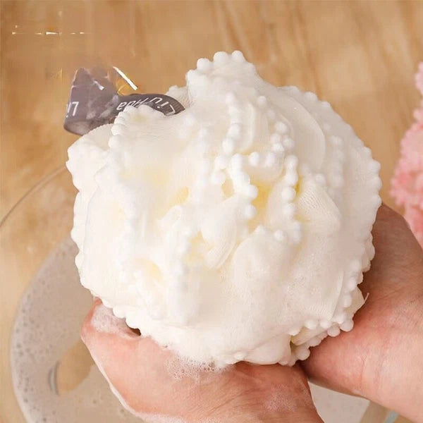 2pcs flower Bath Pearl bath ball not loose bath flower ball lovely lather bath