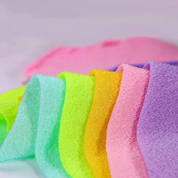 3 Pcs Bath Towel Child Back Brush for Shower Exfoliating Scrubber Exfoliator