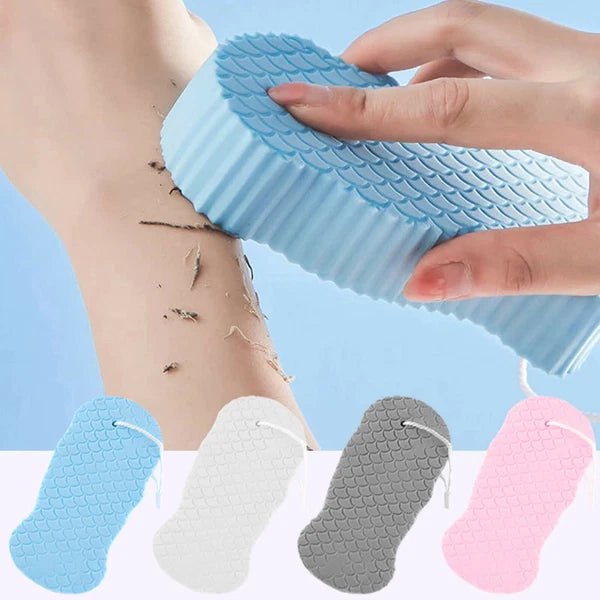 Exfoliating Ultra Soft Bath Body Shower Sponge Skin Friendly Massage Spa Brush