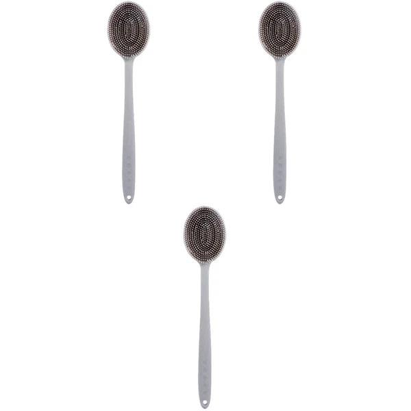 3 pcs  Bath Brush Body Massage Brush Bathroom Shower Brush Whole Body Scrubber