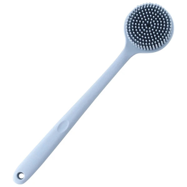Bath Brush Man Silicon Body Scrubber Exfoliating Back for Shower