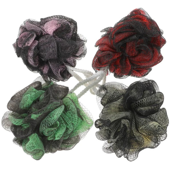 4 Pcs Back Shower Multi-functional Exfoliating Bath Brush