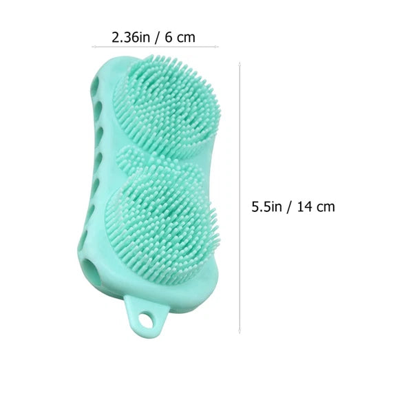 2 Pcs Shampoo Brush Massager Bath Brushes Baby Tool