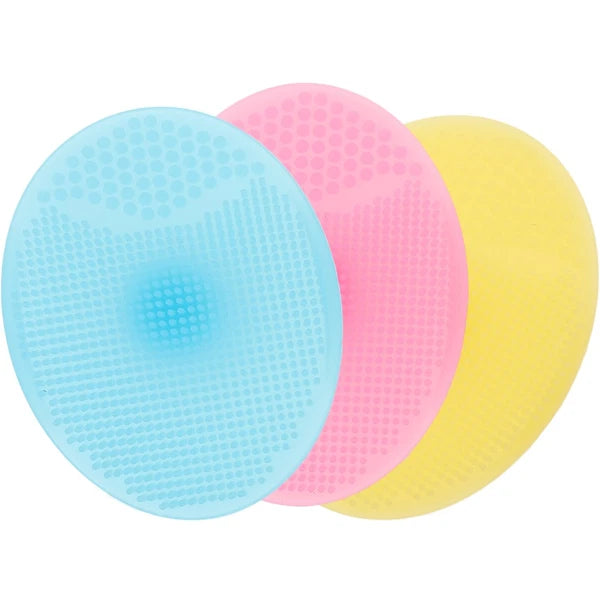 Baby Bath Brush Gentle Cleanser Cleansing Silicone Scrubbers Shower