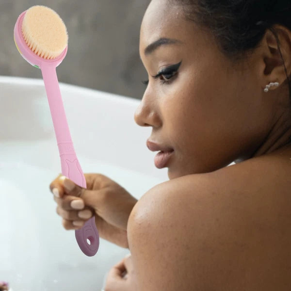 Bath Brush Multi-functional Exfoliating Bathroom Scrubber Back for Shower