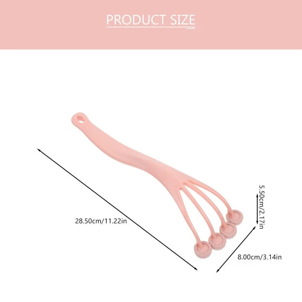 Set of 2 Exfoliating Bath Brush Shower Back Scrubber Body for Women