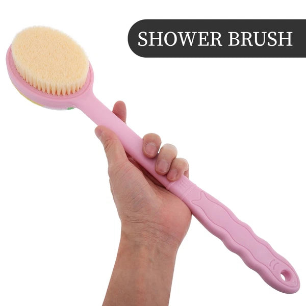 Bath Brush Accessories for Disabled People Body Exfoliator Scrubber