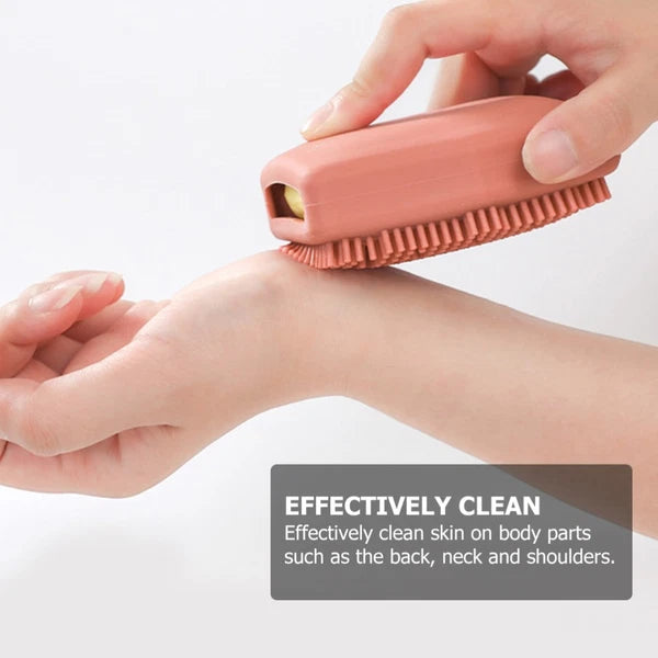 3 Pcs Bath Brushes Cleaning Scrubber Bath Massage Exfoliator