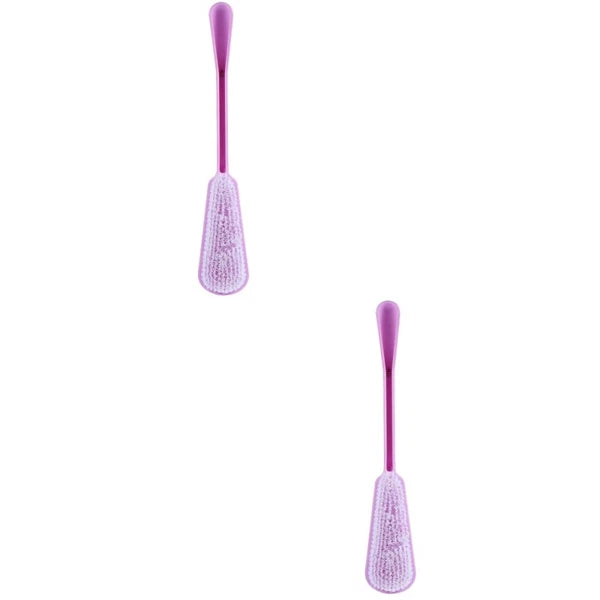 2 Count Back Scrub Brush Miss Man Bathroom Scrubber Body Cleansing