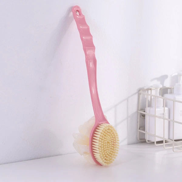 3Pcs Handle Bath Brush Hair Double Sided Bath Brush Multifunction Bath