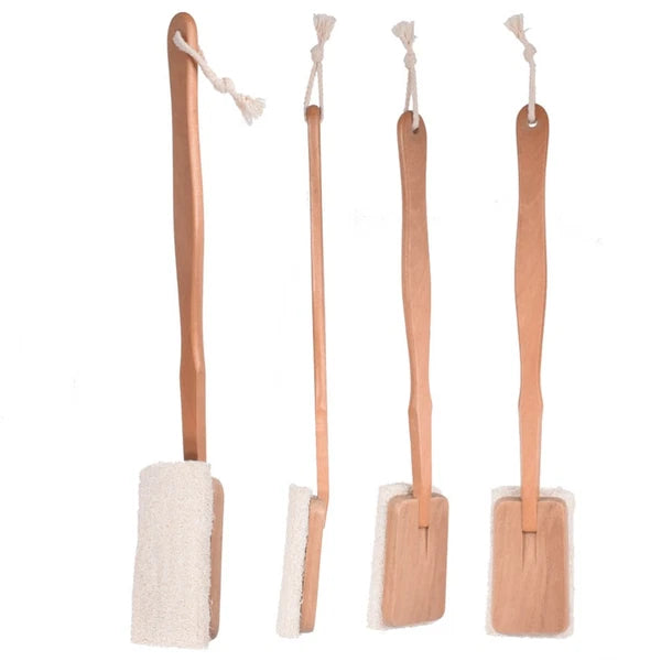 Loofah Bath Brush Massage Shampoo Back Shower Scrubber for Bathing