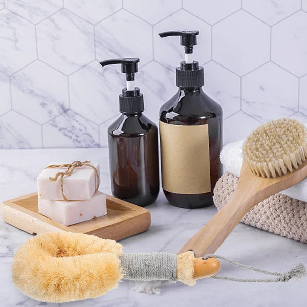 Bath Brush Back Scrubber Shower for Body Exfoliating Brushes Washing