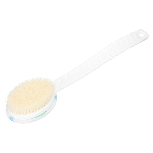 Double-head Shower Brush Long Handle Bathing Brushes Man Supply Back Washing