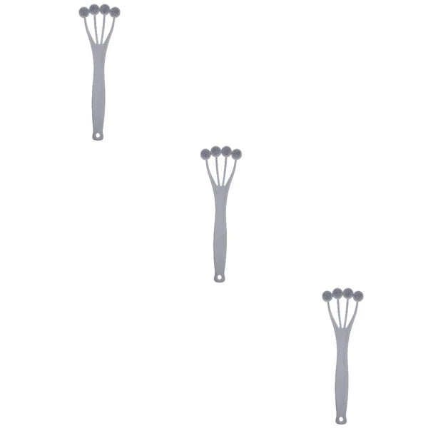 3 Pieces Exfoliating Bath Brush Body Brushes for Shower Tool Back