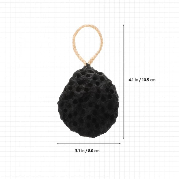 2 PCS Sponge Bath Wipe Exfoliating Shower Body Scrubber