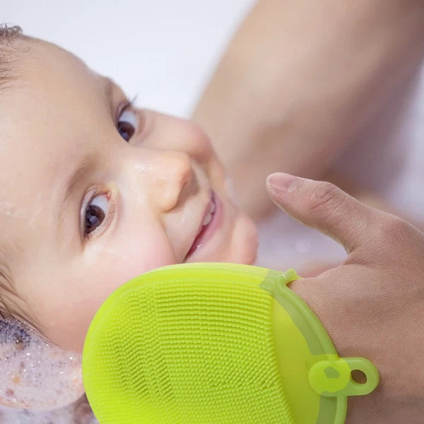 2pcs Silicone Bath Brushes Cleaning Brushes Scrubbers Bath Supplies