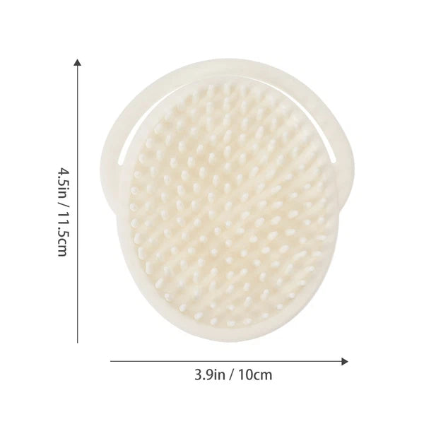 Bathing Hair Brush Newborn Child Handheld Infants Shower Silicone Baby