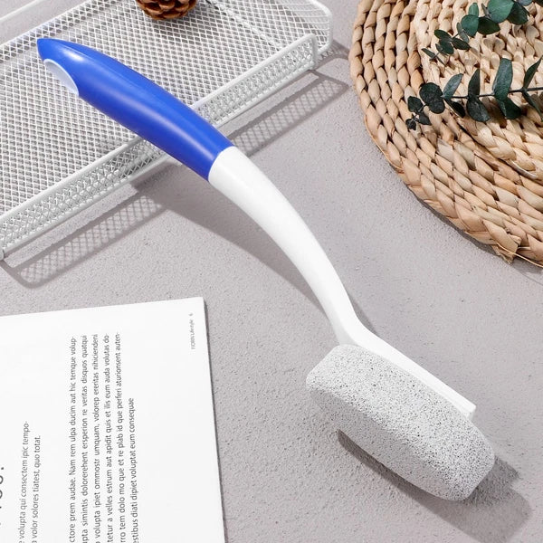 Remove The Foot Skin Pumice Stone Body Brush Elderly Long Handled Scrubber
