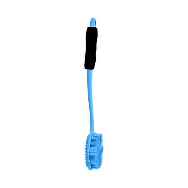 Thickened Silicone Shower Brush Anti Slip Back Scrubber Bathing Brush  Bathroom
