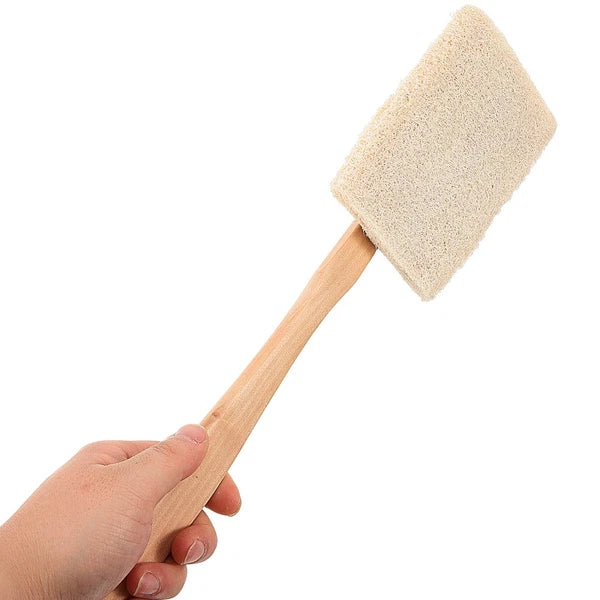 Back Massage Brush Shower Body Scrubber Long Handle Bath Exfoliating