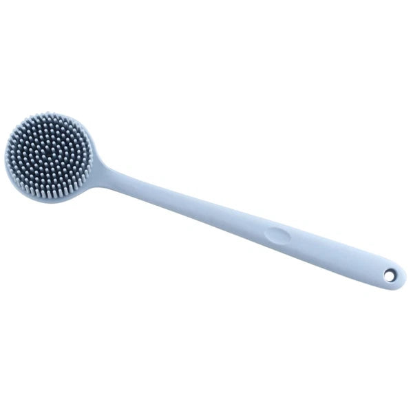 Bath Brush Man Silicon Body Scrubber Exfoliating Back for Shower