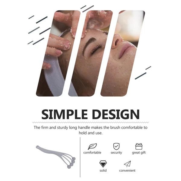 4 PCS Exfoliating Bath Brush Brushes for Women Shower Back Scrubber