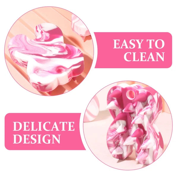 Shampoo Brush Exfoliating Body Scrubber Brushes for Shower Bath Cleaning