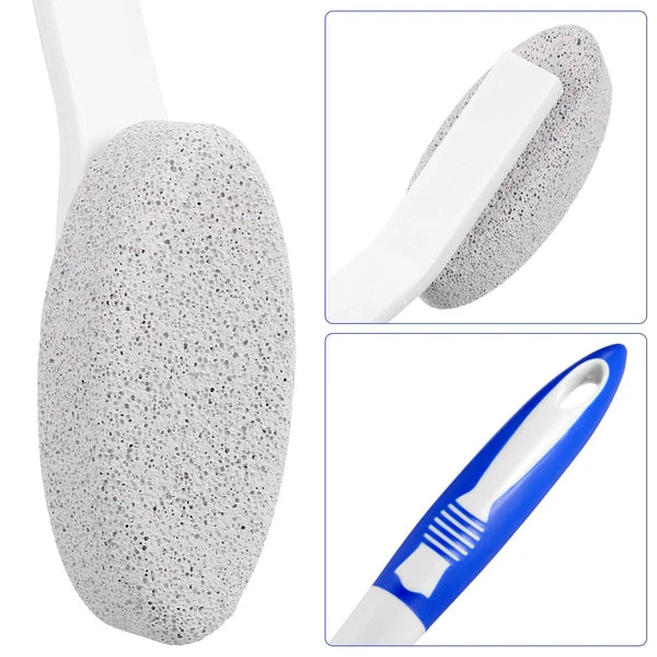 Remove The Foot Skin Pumice Stone Body Brush Elderly Long Handled Scrubber