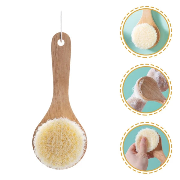 Bath Shower Scrubber Exfoliating Body Scrubber Shower Loofah Brush