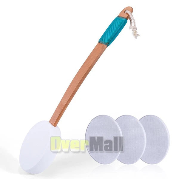 17.5in Long Handle Lotion Applicator Brush for Your Back Fits Tanning Skin Cream