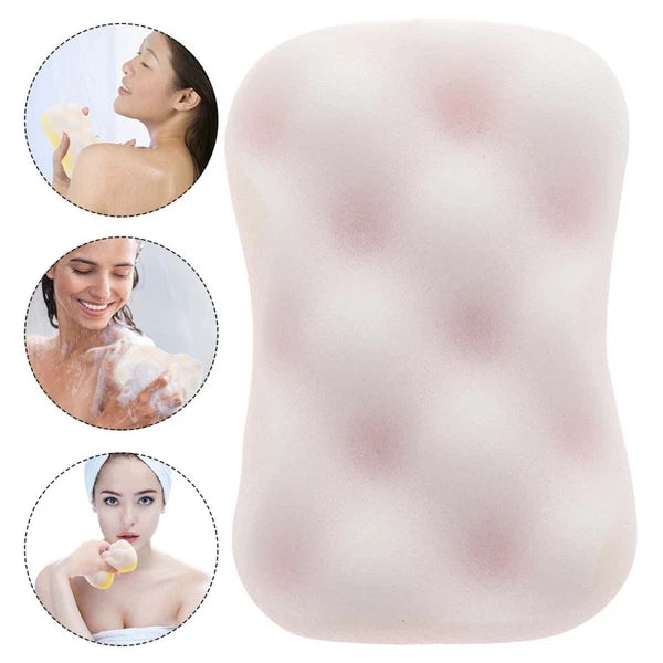 4 Pcs Exfoliating Sponge Baby Body Brush Bath Sponges for Bathing