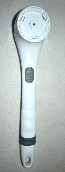 Blushly Rechargeable Exfoliating Body Brush: 6 Heads, 14"  Perfect for Showering