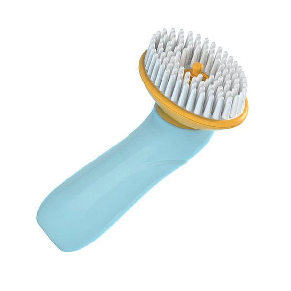 Set of 2 Pet Bath Brush Pets Massager Comb Dog Bathing Tool Dogs