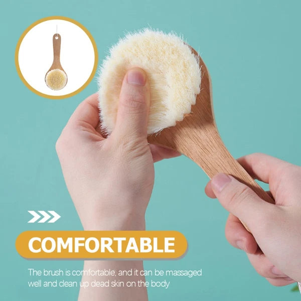 Bath Shower Scrubber Exfoliating Body Scrubber Shower Loofah Brush