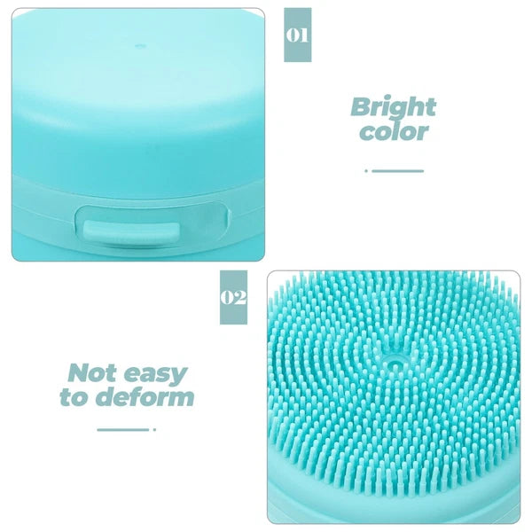 Bath Brush Silicone Loofah Body Scrubber Washing Miss Exfoliator