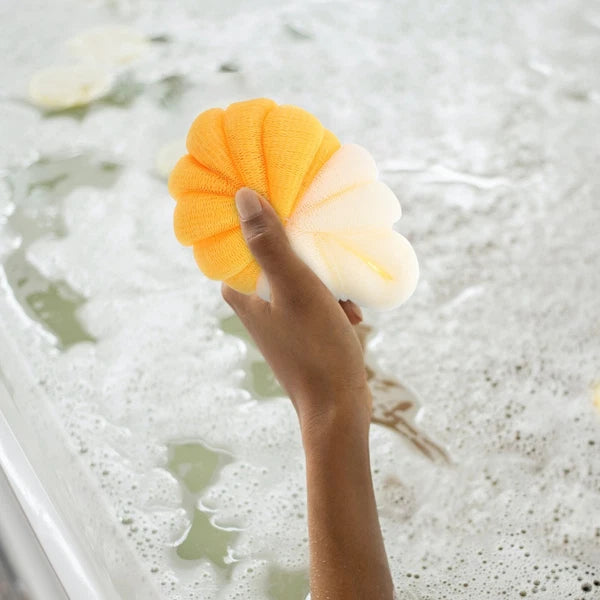 Bath Flower Ball Child Back Brush for Shower Men Body Scrubber Women