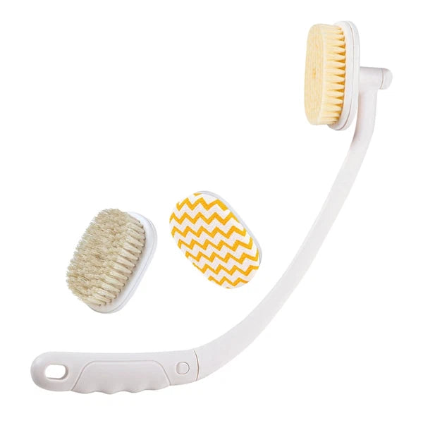 Long Handle Bath Brush Elder Man Body Cleaning Back Exfoliator for Shower