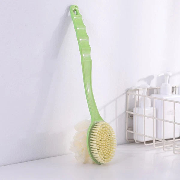 3Pcs Handle Bath Brush Hair Double Sided Bath Brush Multifunction Bath