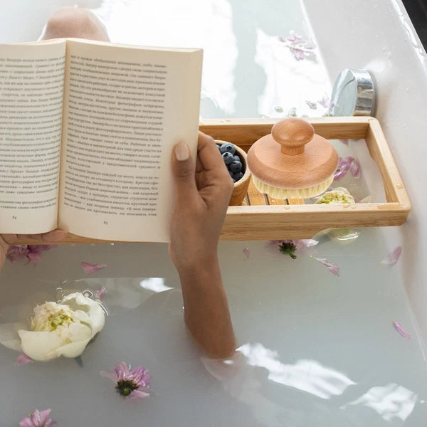 Back Exfoliator for Shower Bath Scrubber Body Bathroom Scrubbing Brush