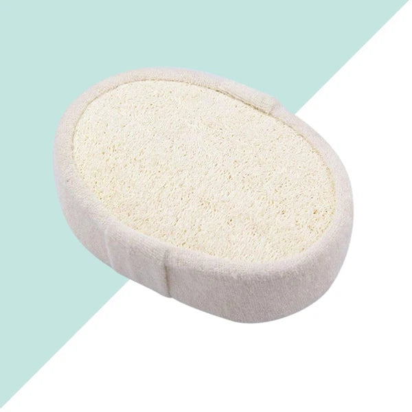 3 Pcs Loofah Bath Towel Exfoliating Loofah, Natural Back Scrubber Brush