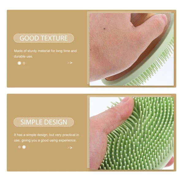 Bath Brush Multi-functional Exfoliating Silicone Exfoliator Scrubbers