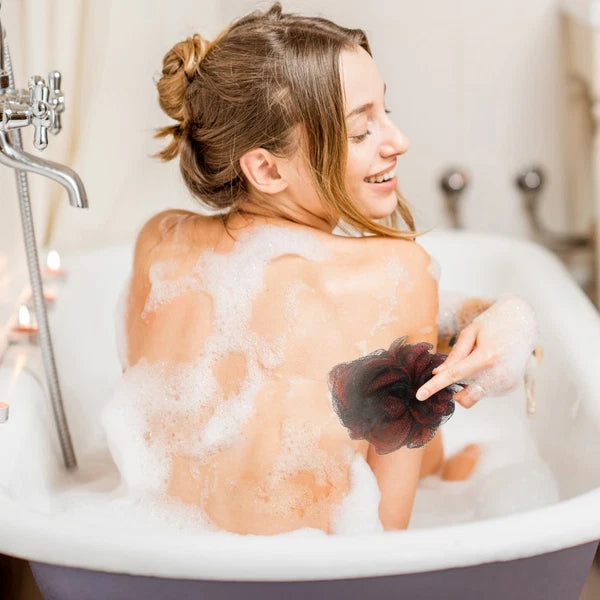 4 Pcs Back Shower Multi-functional Exfoliating Bath Brush