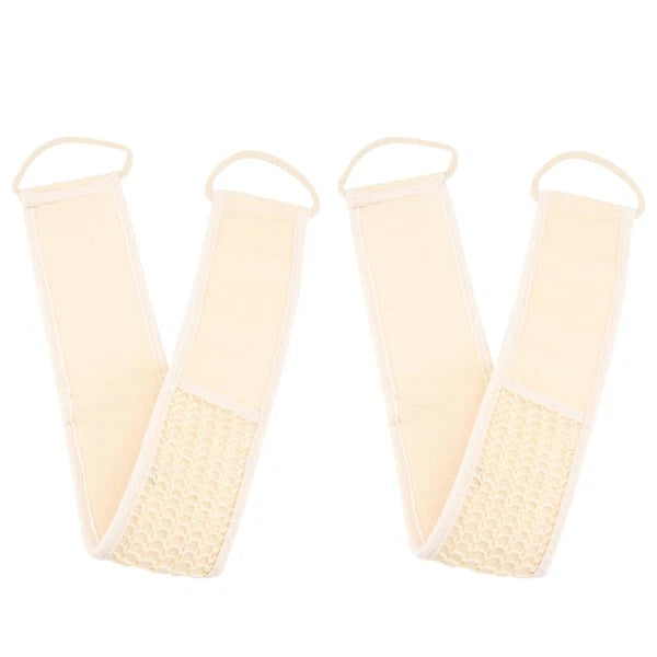 2 Pcs Shower Strap Shower Brush Bath Pouf Shower Puff Shower Loofah