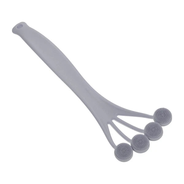 2 Pieces Exfoliating Bath Brush Cleaning Massage Back for Shower