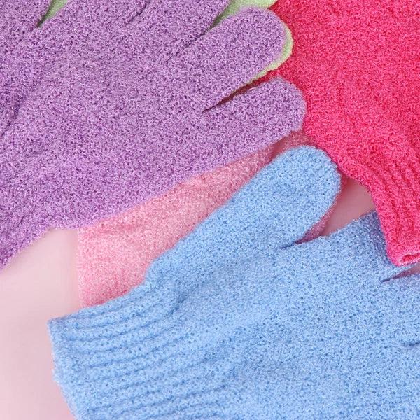30 Pcs Exfoliating and Scrubbing Gloves Bathroom Body Wash Mitts